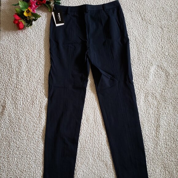 New Worth New York Pants Women's 10 Navy - Picture 4 of 5